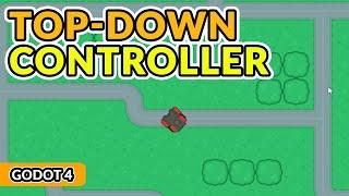 Godot 4 Top-down Controller in Mins