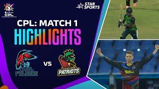 St Kitts and Nevis Patriots edge out Antigua in a thrilling last-over finish | #CPLonStar