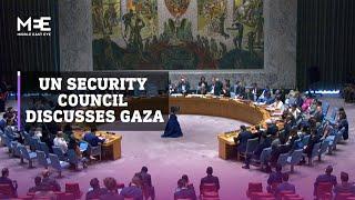 UN Security Council meeting discusses situation in Gaza