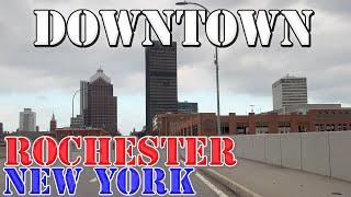 Rochester - New York - 4K Downtown Drive