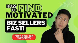 How I Found 565 Business Seller Leads in One Year!