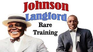 Jack Johnson & Sam Langford RARE Training in COLOR