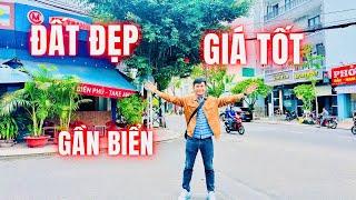 Đất đẹp gần biển Nha Trang gốc 2 mặt tiền đường 13m giá tốt ( không mua lô này thì mua lô nào )