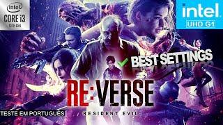 Resident Evil Re: Verse Intel UHD G1 + i3-1005G1