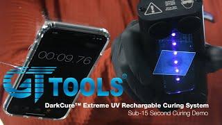 The Fastest Windshield Repair UV Curing Light - GT Tools DarkCure
