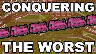CONQUERING the WORST train in OpenTTD