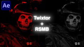 Twixtor Tutorial With RSMB (Preset in desc.) | After Effects