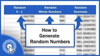 How to Generate Random Numbers in Excel (3 Different Ways)