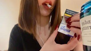 ASMR Smoking 