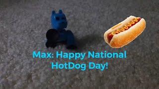 Stikpet Party Short: Dog to HotDog #Stikbot #NationalHotDogDay