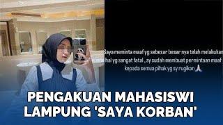 Pengakuan Mahasiswi Lampung usai Digerebek Ngamar Bareng Dosennya, Kini Minta Maaf: 'Saya Korban'