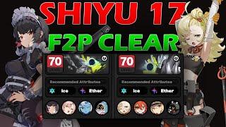 Shiyu Defense Floor 17 F2P Clear (M0W1 Ellen & M2 Piper) | Zenless Zone Zero