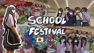 school festival day [japan vlog#2]
