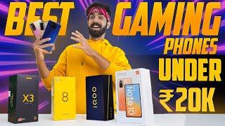 Best Gaming Phone Under 20000 India 2021 Top 4 Pubg Phones Under 20k Rs POCO Redmi Realme IQOO