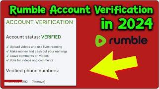 Live Proof (Part 2) How to verify rumble account in india 2024