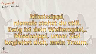 Fantasy - Mississippi - Instrumental und Karaoke