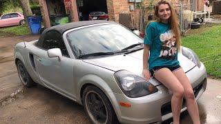 My Girlfriend Bought A MR2 Spyder!!!