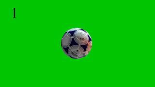 Football green screen video