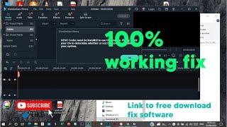 HOW TO FIX HEVC Codec Must Be Installed To Use This Feature Filmora