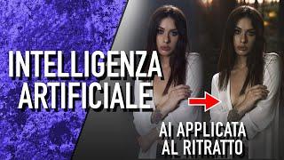 Intelligenza Artificiale: Come usarla con la fotografia di ritratto. Rielaboro un vecchio shooting!