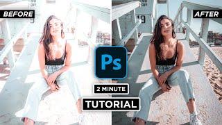 How to Fix Overexposed Photos in Photoshop CC #2MinuteTutorial