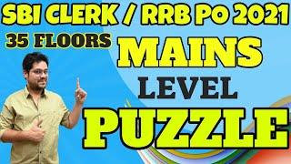 RRB PO/SBI CLERK MAINS LEVEL PUZZLE || IBPS CLERK, RRB CLERK || SET - 62 || ANKUSH LAMBA