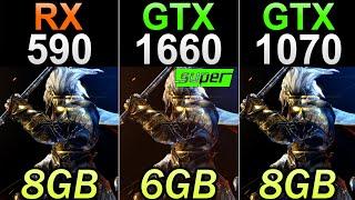 RX 590 Vs. GTX 1660 Super Vs. GTX 1070 | 1080p and 1440p Gaming Benchmarks