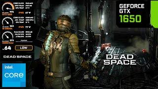 GTX 1650 - Dead Space Remake - 1080p All Settings Tested (FSR 2.0)