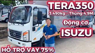 Giới Thiệu Và Báo Giá Tera350 3.5 Tấn - Máy ISUZU 2.8cc | Thùng Dài 4.88 Mét #xetaitera350 #tera350