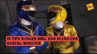 RANGER KUNING DI TIPU RANGGER BIRU | MISI MEMBOGEM MONSTER MALAH DI ENA-ENA | ALUR FILM SUPERHEROINE