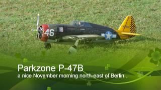 Parkzone/E-flite P-47B patrol flight