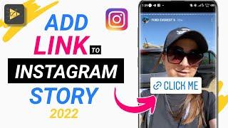 how to add link on Instagram story 2022