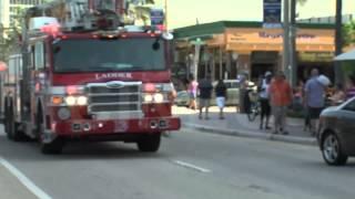 Fort Lauderdale Fire Rescue | Ladder 13 & Engine 49 | Building Fire