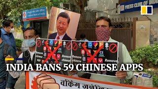 India bans dozens of Chinese apps, including TikTok and WeChat, after deadly border clash