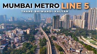 Mumbai Metro Line 5 Latest Progress | Thane Bhiwandi Kalyan Metro Line