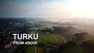 Turku From Above - 2021 - Atmospheric Relaxing Video