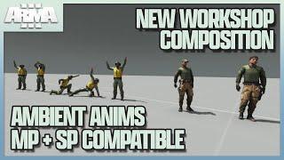 ArmA 3 || Workshop Composition - "Drop In" Ambient Animations MP/SP/Dedi Compatible