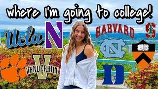 WHERE I’M GOING TO COLLEGE! REVEAL | K5 Sisters