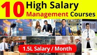 Top 10 High Salary Management Courses || Management Jobs In India, Canada, Dubai