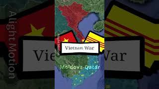 Vietnam war edit #geography #mappingedits #history #mapper #countryballs #vitnam #vietnamwar #viral