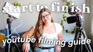 My exact process for filming YouTube videos