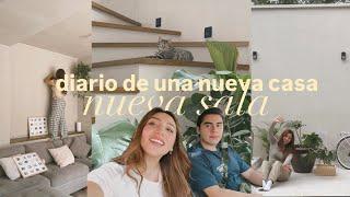 nueva sala + los días en la nueva casita | vlog