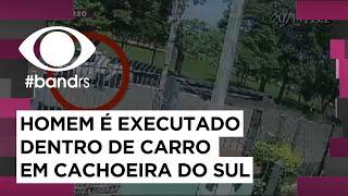 Cachoeira do Sul: homem executado dentro de carro