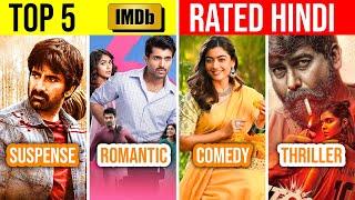 Top 5 Highest Rated South Indian Hindi Dubbed Movies on IMDb 2024 | Part 19