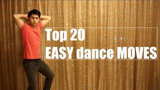 Top 20 EASY dance MOVES