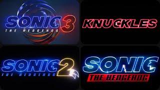 The Evolution of Sonic Movie Logos (2019-2024)