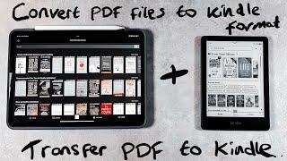 How To Convert and Transfer a PDF File to a Kindle