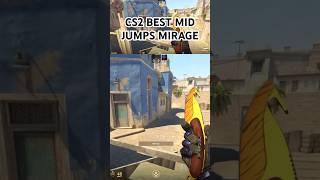 Best Mid Jumps Mirage! (CS2)