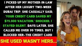 My MIL Mocked, 'Your Card Funded My $95K Vacation,' I Laughed Because The Card Wasn't Even Mine...