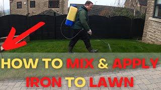 How To Mix & Apply Iron Sulphate To Your Lawn